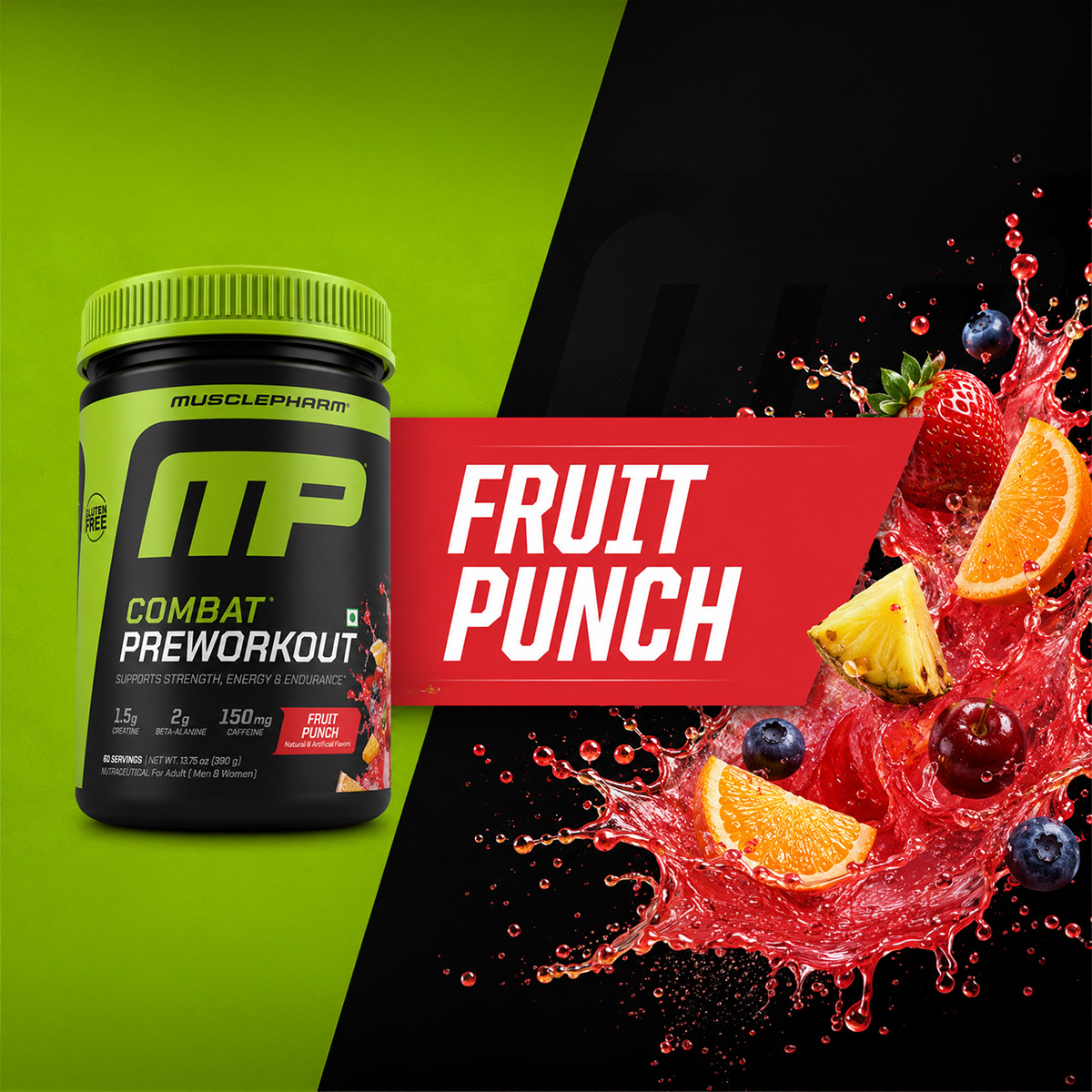 Fruit Punch — Combat Preworkout